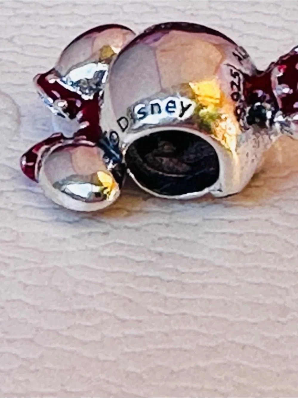 7 Pandora Silver Multicolor Enamel Pet Character Charm Set new with out tags